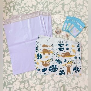 75 Piece Sloth Shipping Supply Bundle 🦥💕